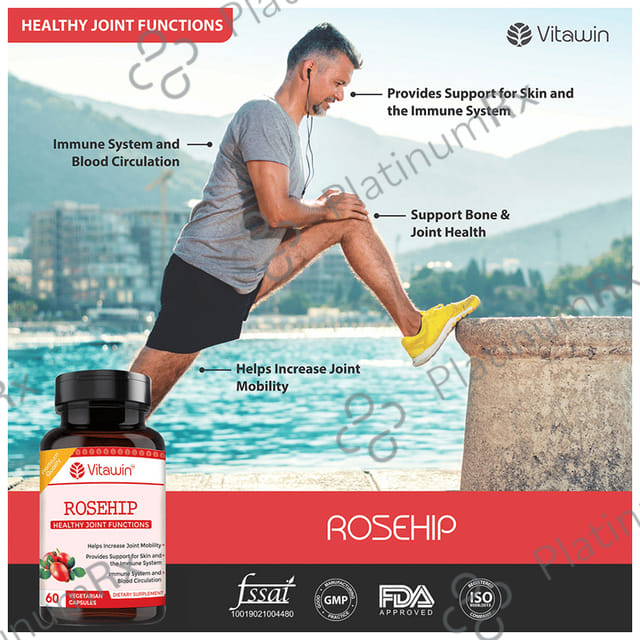 Vitawin Rosehip Vegetarian Capsule