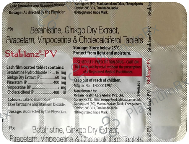 Stablanz PV Tablet 15s