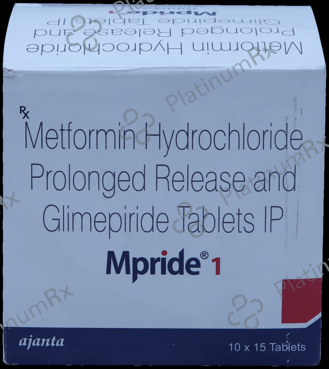 Mpride 1mg/500mg Tablet PR