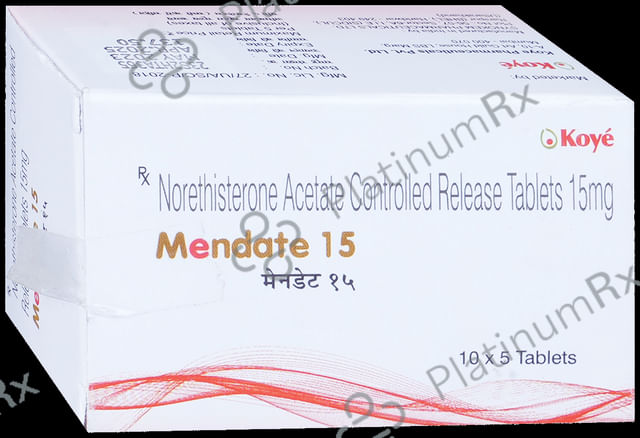 Mendate 15 Tablet CR