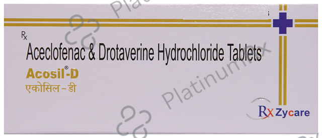 Acosil D 100/80mg Tablet 10s