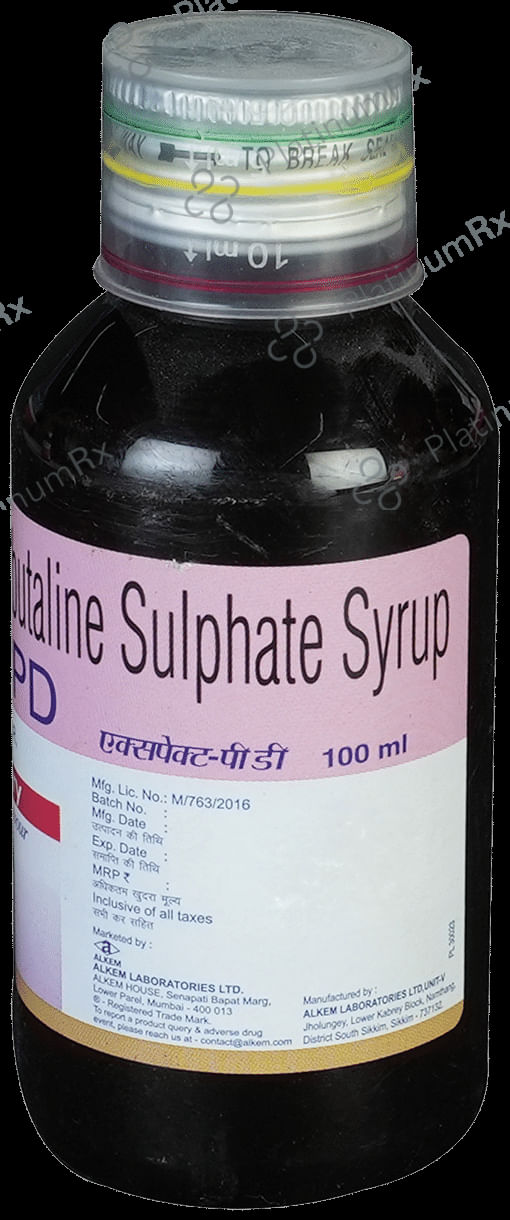 XPect PD Strawberry 15/1.25mg Syrup 100ml
