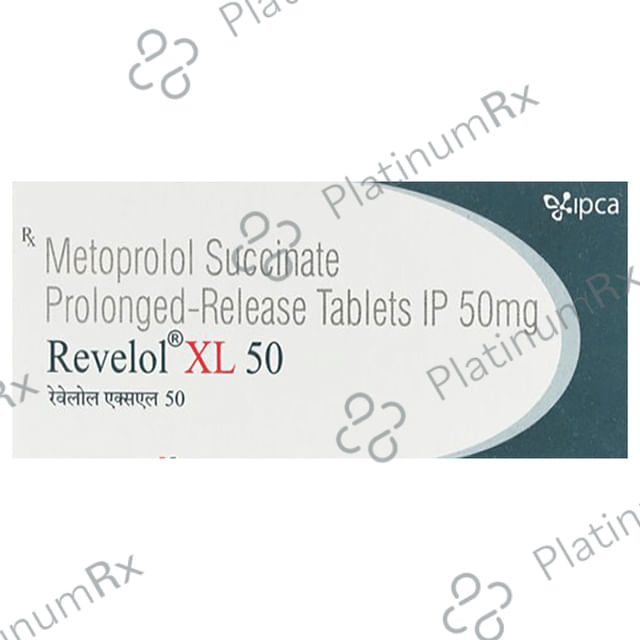 Revelol 50mg XL Tablet PR 15s
