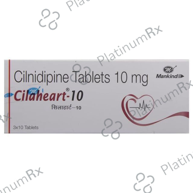 Cilaheart 10 Tablet 10 Tablet