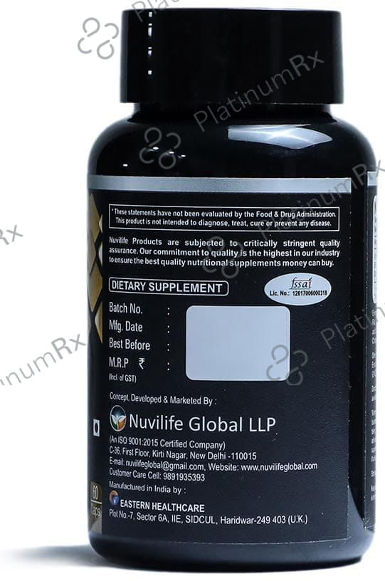 Nuvilife Omega 3 Fish Oil 550mg Capsule 60s