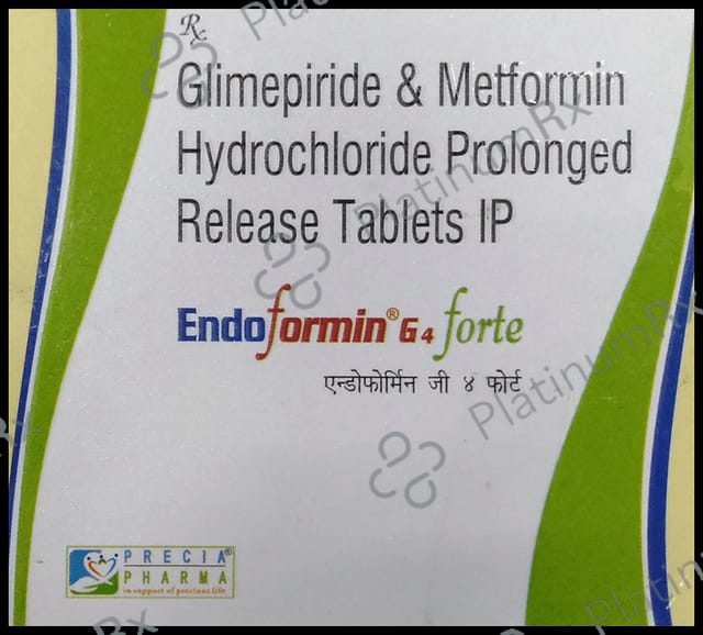 Endoformin G Forte 4/1000mg Tablet PR 10s