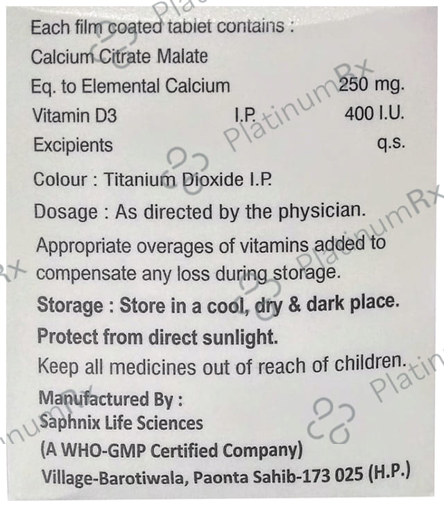Chifcal D3 60000IU Tablet 15s