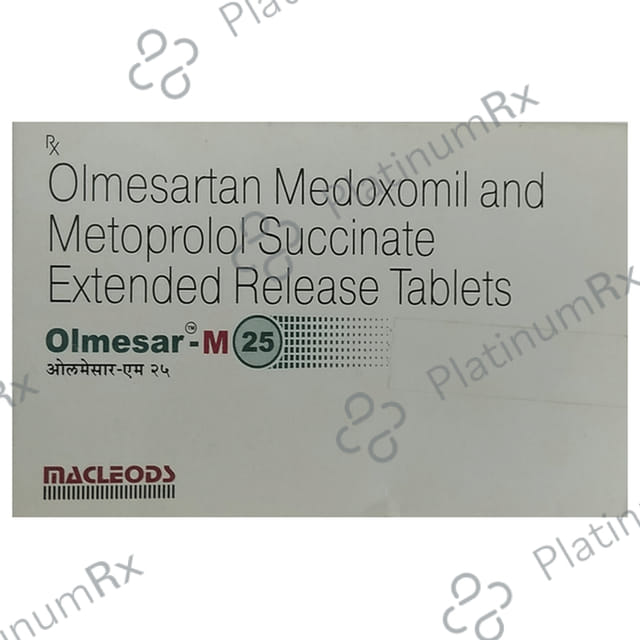 Olmesar M 25/20mg Tablet ER 15s