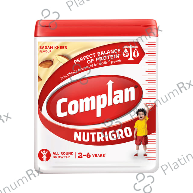 Nutrigro By Complan Protein 2 to 6 Years Badam Kheer Flavour Powder 400gm
