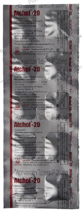 Atchol 20mg Tablet 10s