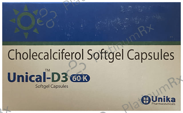 Unical-D3 60K Softgel Capsule