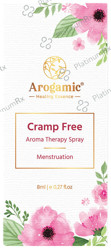 Arogamic Cramp Free Aroma Therapy Spray (8ml Each)