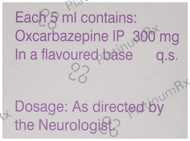 Oxetol 300mg Suspension 60ml