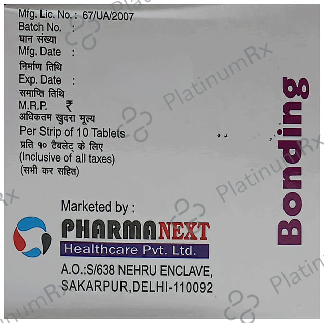Bonding 200/500mg Tablet 10s