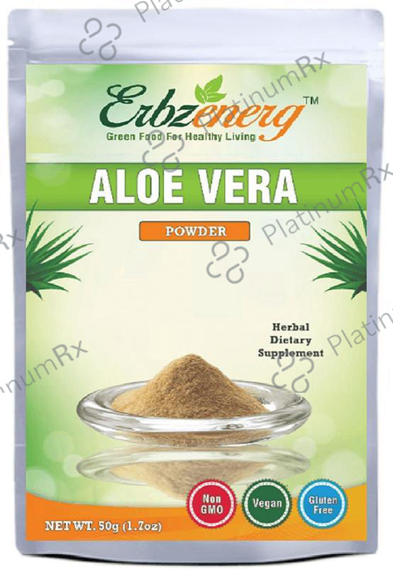 Erbzenerg Aloe Vera Powder 50 gm