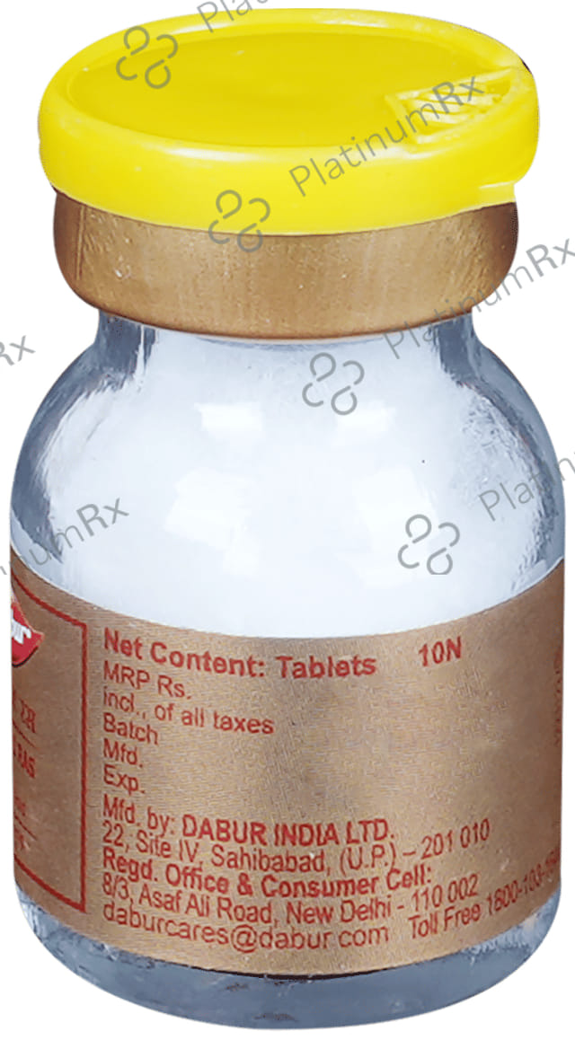 Dabur Rasraj Ras with Gold Tablet 10 tablets