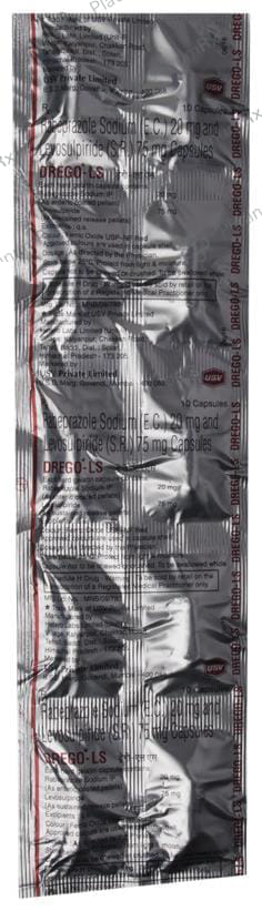 Drego LS 75/20mg Capsule SR 10s