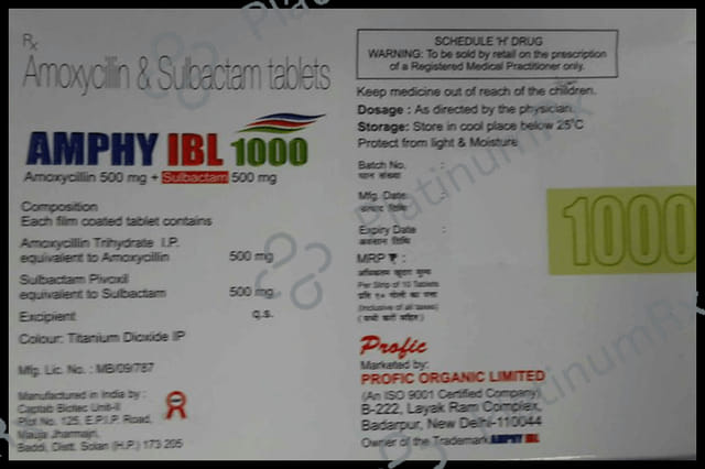 Amphy IBL 1000mg Tablet 10s
