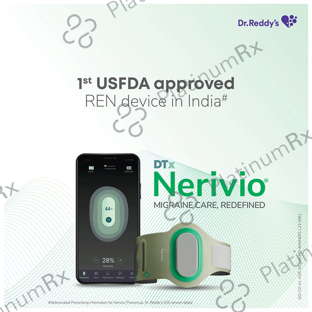 Nerivio Remote Electrical Neuromodulation Device for Migraine