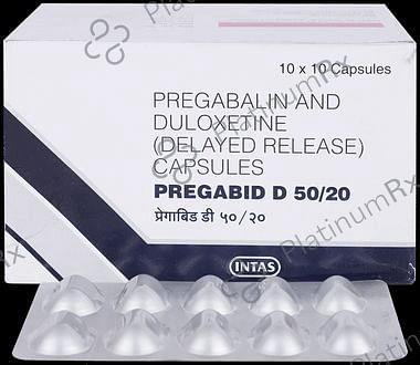 Pregabid-D 50/20 Capsule DR