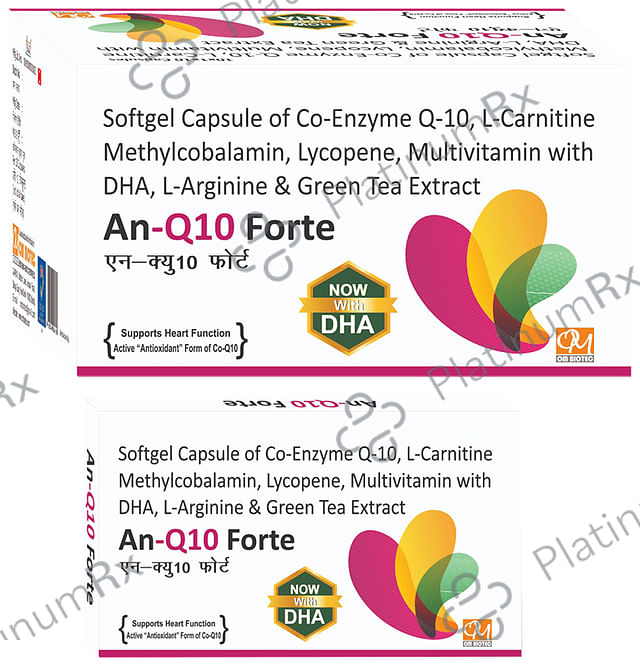 Om Biotec An-Q10 Forte Soft Gelatin Capsule