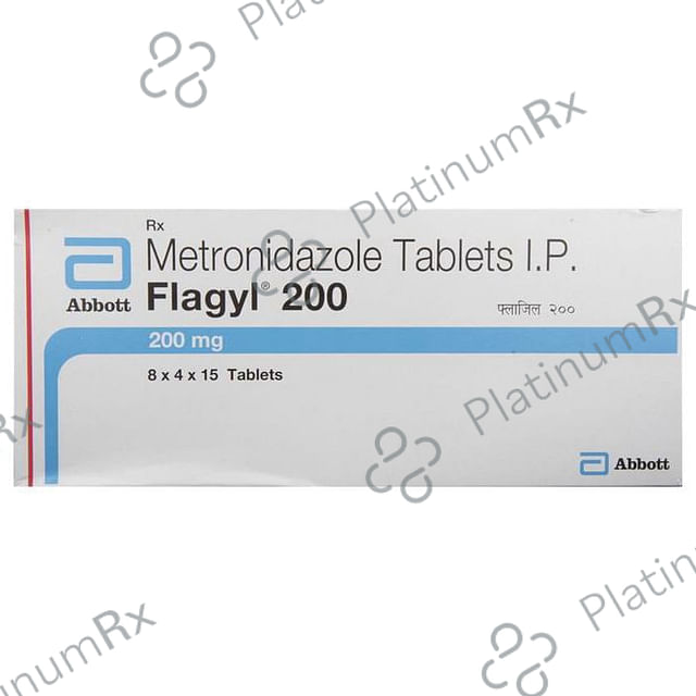 Flagyl 200mg Tablet 15s