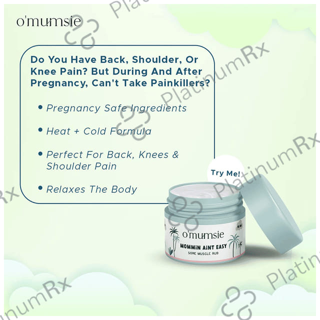 O'mumsie Mommin Aint Easy Sore Muscle Rub