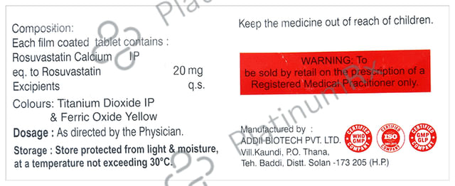 Lockstat 20mg Tablet 10s