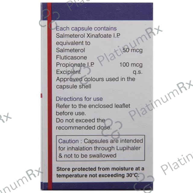Esiflo 50/100mcg Transcaps 30s