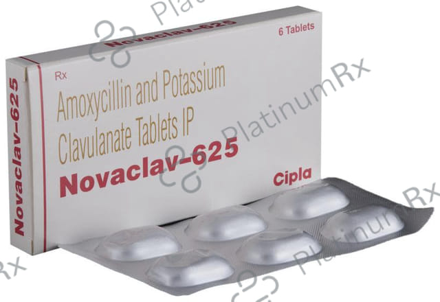 Novaclav 500/125mg Tablet 6s