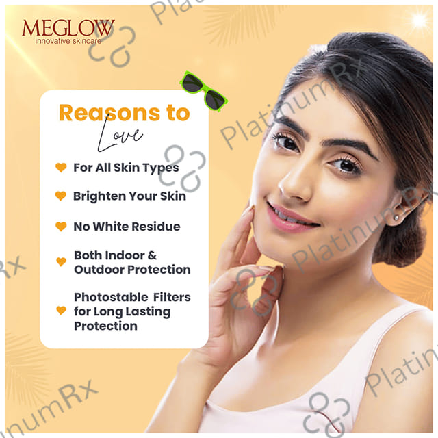 Meglow Pro Care Day Defense Sun Screen SPF 30 PA+++ Lotion 50ml