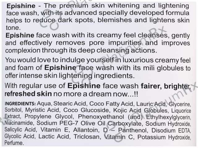 Epishine Face Wash 70ml