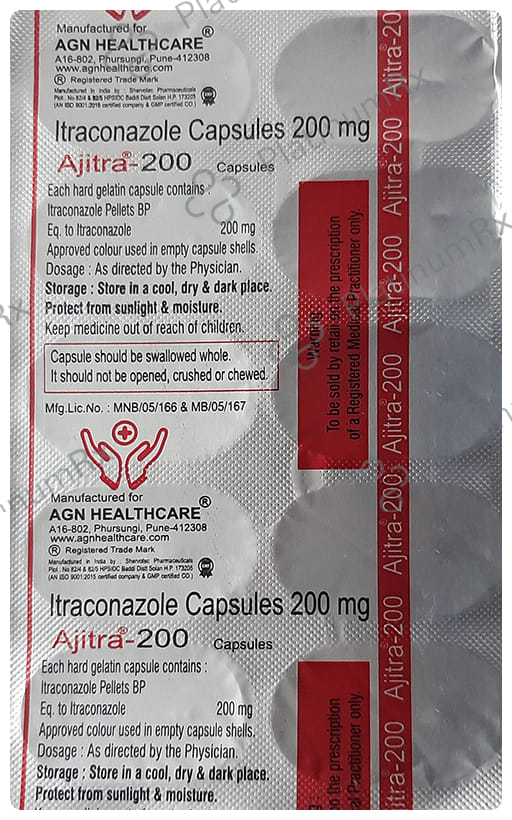 Ajitra 200mg Capsule 10s