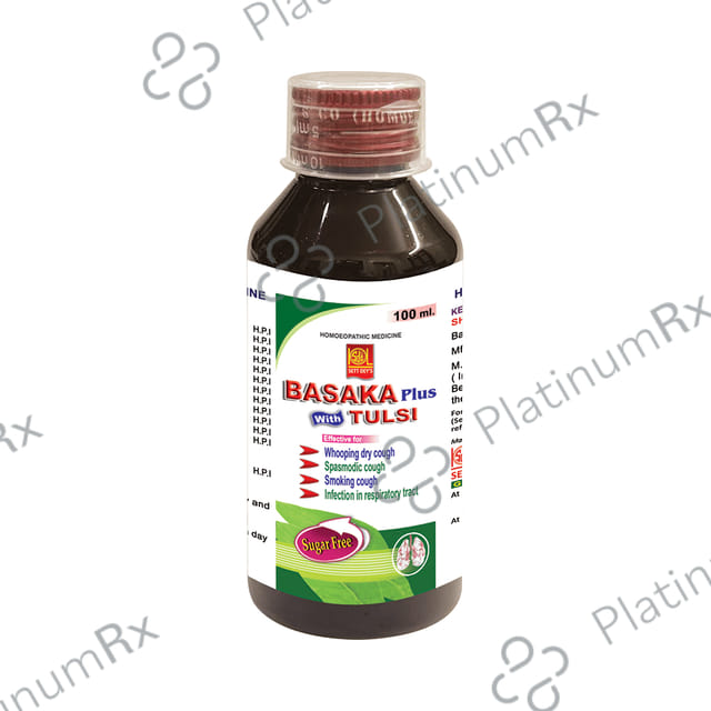 Sett Dey Basaka With Tulsi Sugar Free Cough Syrup