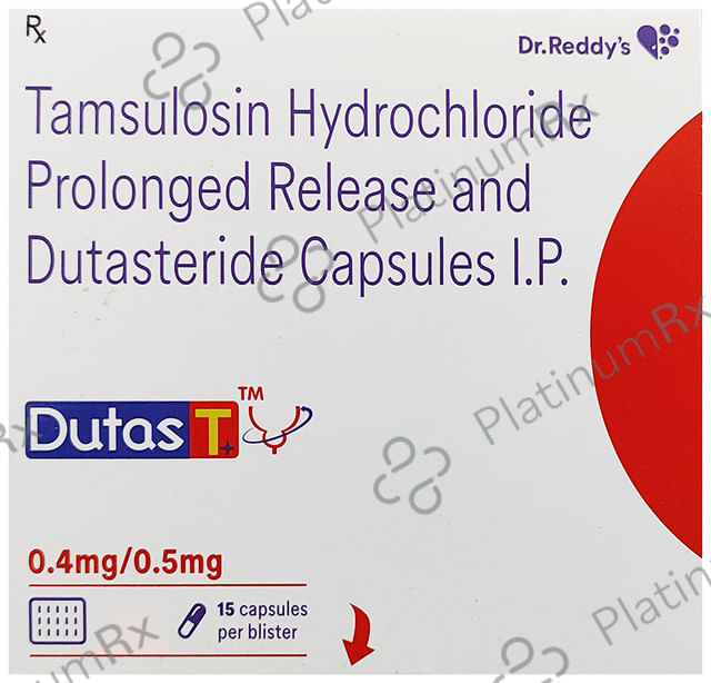 Dutas T Plus 0.5/0.4mg Capsule 15s