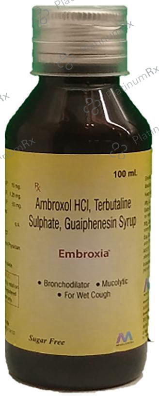 Embroxia Syrup Sugar Free