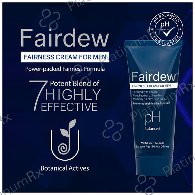 Fairdew PH Balanced Fairness Cream for Men (50gm Each) 2 Tube
