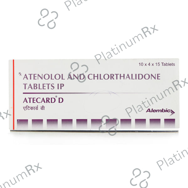 Atecard D 50/12.5mg Tablet 15s