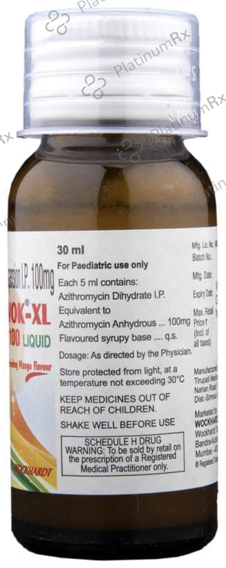 Aziwok XL 100mg Mango Oral Suspension 30ml