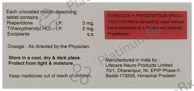Resfast Plus 3mg/2mg Tablet