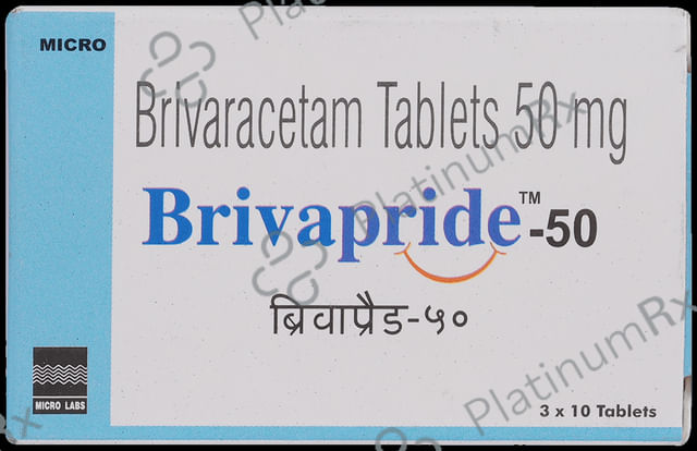 Brivapride 50mg Tablet 10s
