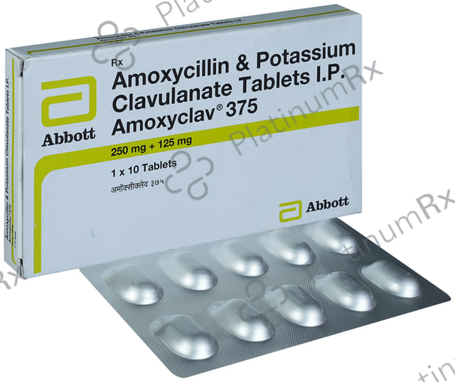 Amoxyclav 250/125mg Tablet 10s
