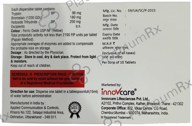 Instaflex BR 180mg/96mg/200mg Tablet