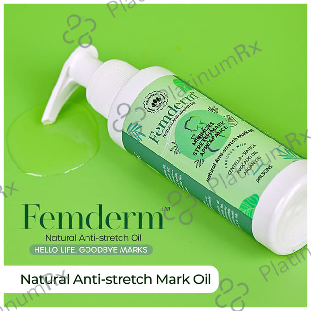 Femderm Natural Anti Stretch Oil 100ml