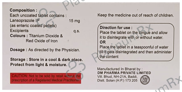 Kublan 15 Orally Disintegrating Tablet Strawberry