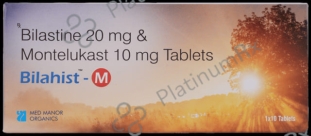 Bilahist M 20/10mg Tablet 10s