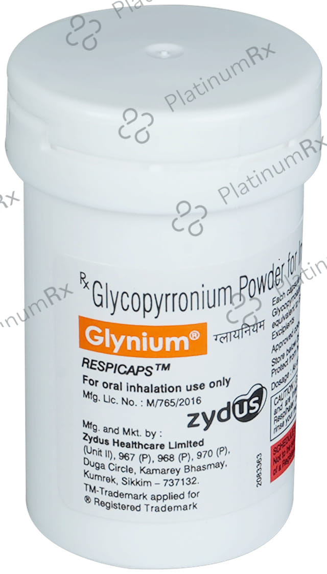 Glynium 50mcg Respicap 30s