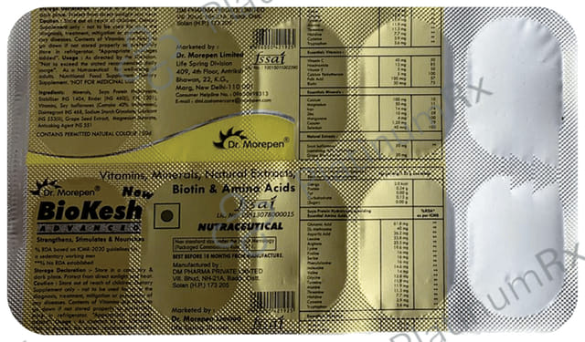 Dr. Morepen Biokesh Advanced Tablet 10s