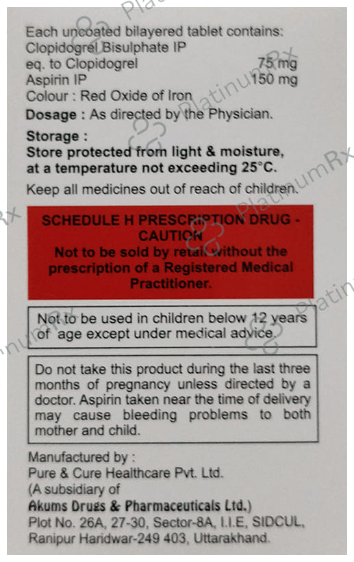 Clopicaid-A 150 Tablet