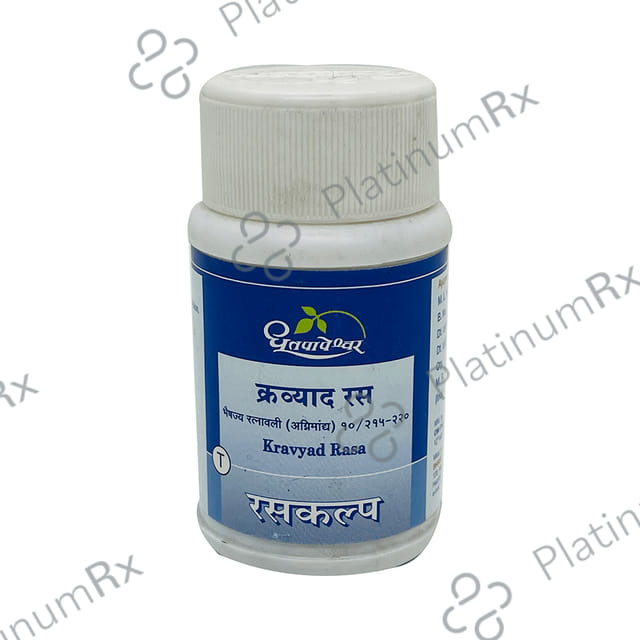Dhootapapeshwar Kravyad Rasa Tablet